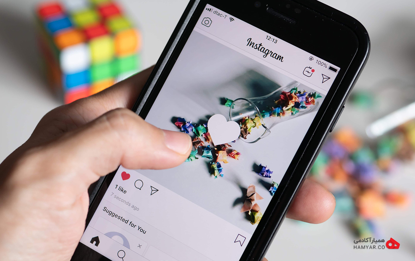 آموزش دانلود تصاویر اینستاگرام در موبایل و رایانه